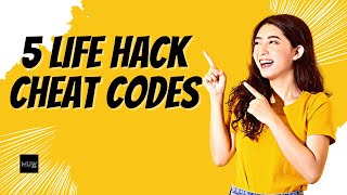 5 Life hack cheat codes🎮