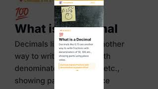 Fractions and Decimals, Class 7 Maths | Chapter 2 | Class 7 Maths | NCERT | ConceptScroll 📚 #Shorts