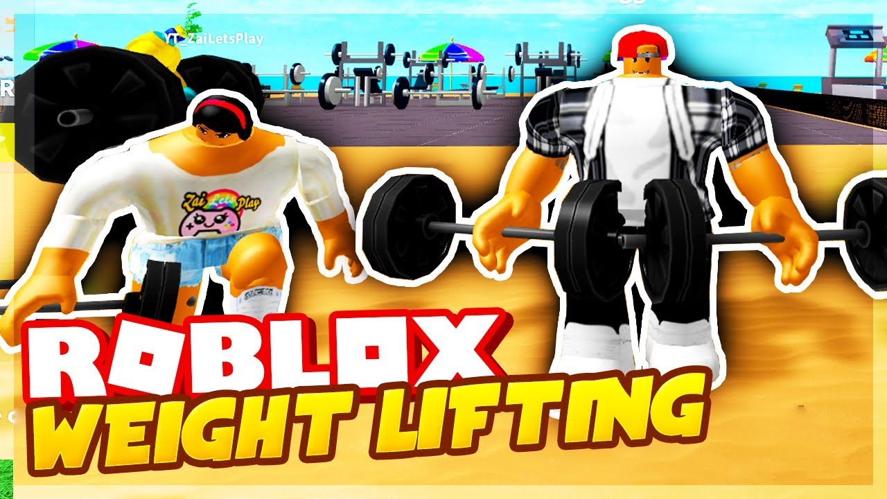 Helping My Girlfriend Get Buff Weight Lifting Simulator 2 Roblox Youtube - weight simulator roblox get a free roblox face