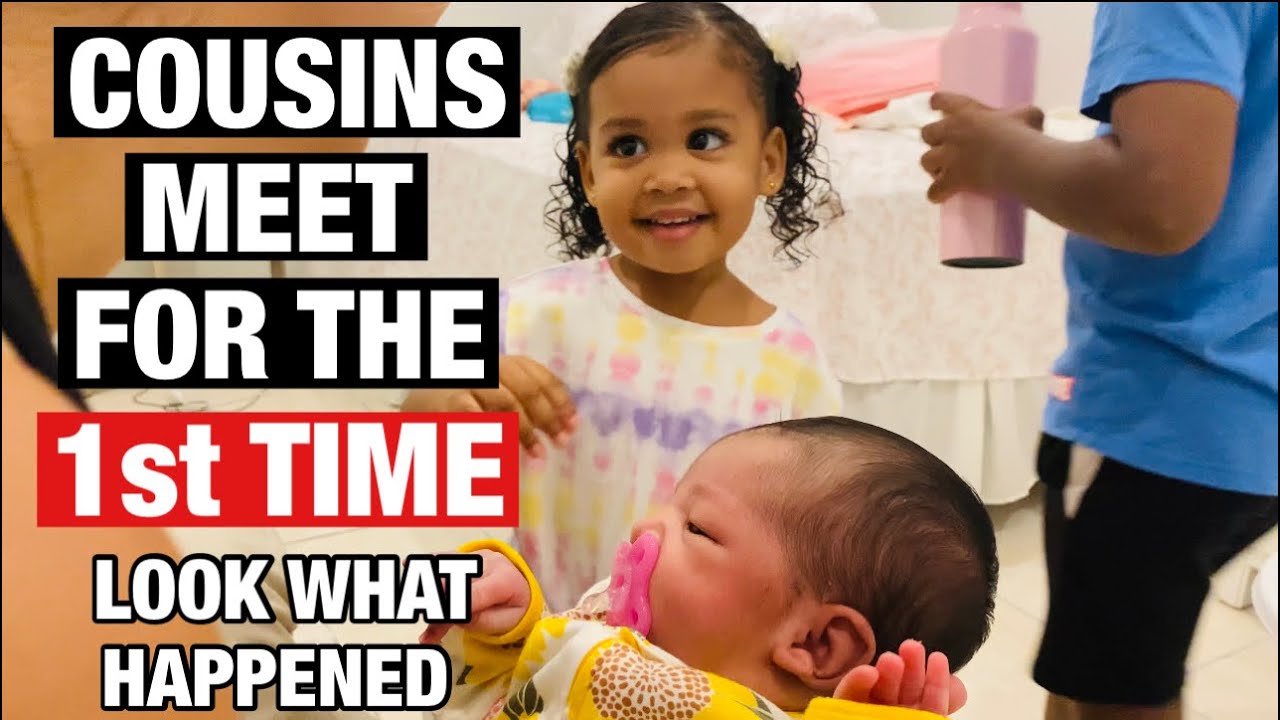 Cousins Meet For The Very First Time @Meet The Mitchells