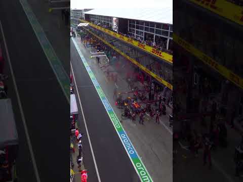 Red Bull's Pit Stops Are Insane... 2.01s! | DHL Fastest Pit Stop | 2023 Dutch Grand Prix #Shorts