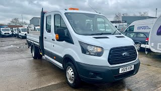 2019 Ford Transit Dropside with Tail-lift - 25,637 miles