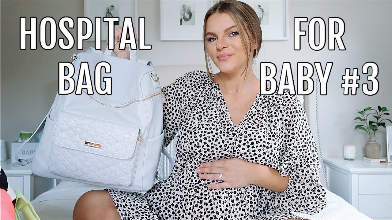WHAT'S IN MY HOSPITAL BAG FOR BABY #3 | LABOR & DELIVERY
