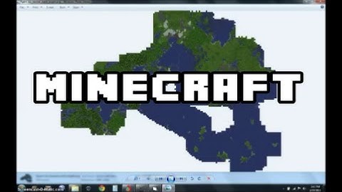 Minecraft 1.8 - How to See Your Whole Map With Cartograph G
