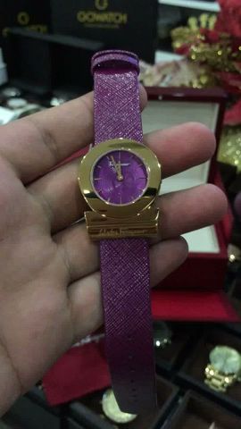 FERRAGAMO Salvatore Gancino Purple Dial Ladies Watch FP5030013