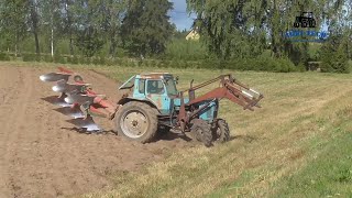 : Budget Ploughing | MTZ & Kverneland plough