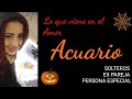 ACUARIO ♒ 🙄 CERRANDO UN CICLO EN TU VIDA 💔 NUEVAS OPCIONES 🤔 DESCONFIAS HASTA DE TU SOMBRA