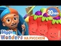 Фруктовое мороженое 🍧🍇 | Обучающие мультики для детей | Blippi Russian