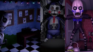 Five Nights At Candys 1-3 Locations No Static