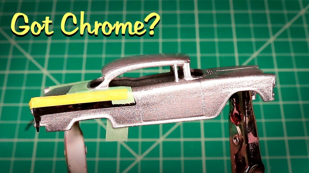 Идея для крошечной хромированной отделки для машинок Hot Wheels?