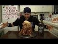 L.A. BEAST vs 9000 Calorie BACON Sandwich (Human Science Experiment)