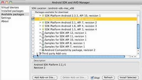 Android Application Development Tutorial   3   Installing Android SDK and Set up Emulator