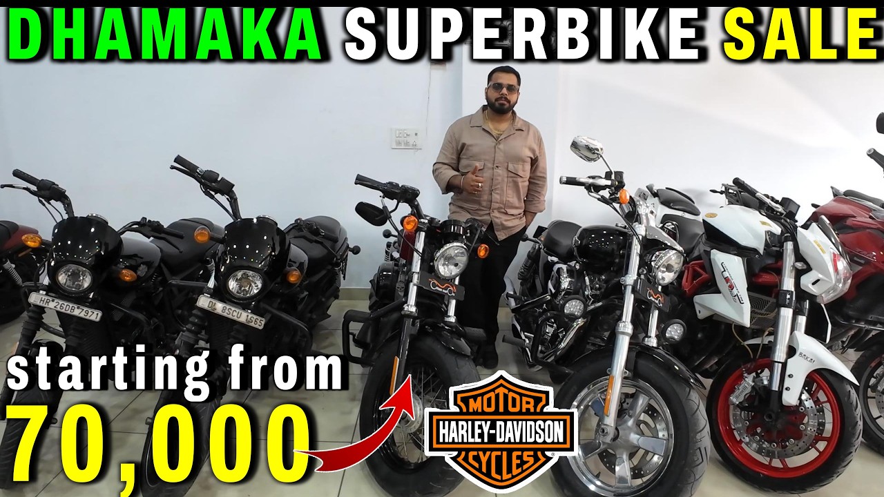 Pre Owned Superbike🔥only 70,000 Zx10r Dhamaka sale👍Harley Davidson 440 benelli 600i🔥Hayabusa Zx6r😱😱👍