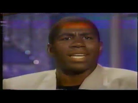 Magic Johnson on "The Arsenio Hall Show" (1991)