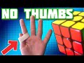 Rubik's Cube Solved With 4 Fingers | Cubing Challenge