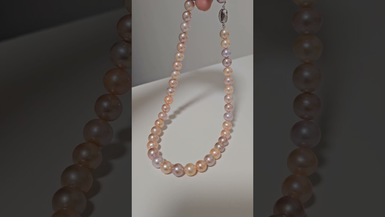 Top Grade Premium Fresh Water Pearl Candy Color 8mm+#pearl #珍珠
