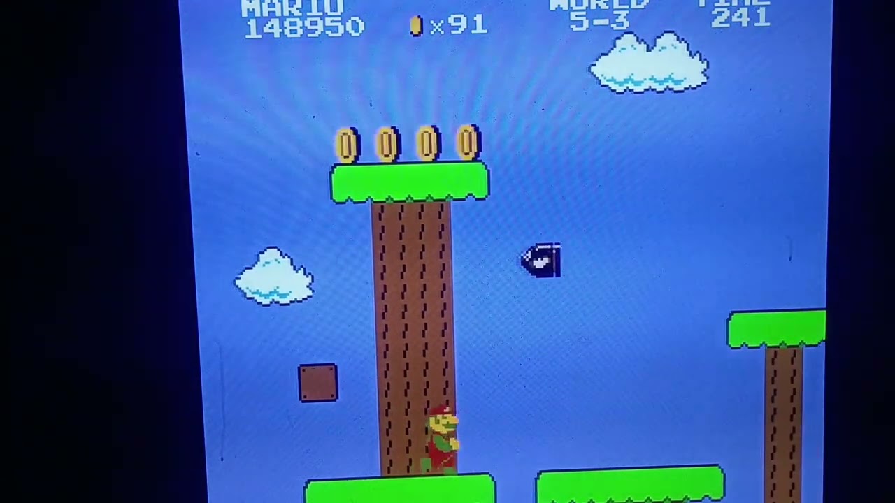 1986 Nintendo NES super Mario bros world 5-3 Tuesday January 6th 2026