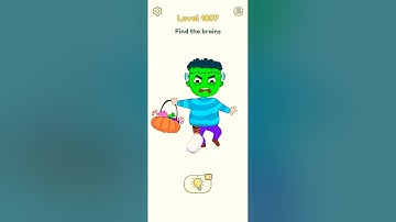 Dop 2 | Level 1007 | Find the brains | Delete one part | ‎@Dop2Gaming1122 | #Dop2 | #gaming1122