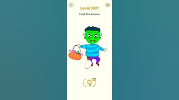 Dop 2 | Level 1007 | Find the brains | Delete one part | ‎@Dop2Gaming1122 | #Dop2 | #gaming1122