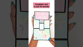 Quick Pop Up Card for Scrapbook #srushtipatil #cards #craft #scrapbook #papercraft #cardideas #gift