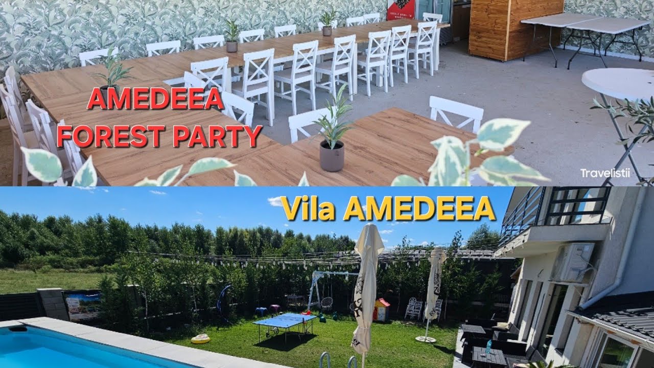 Două locații de evenimente și PARTY la 15 minute de București!