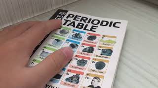 my periodic table book I finished reading
