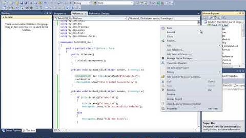 File Handling using C# Part-1