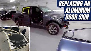 Replacing An Aluminum Door Skin