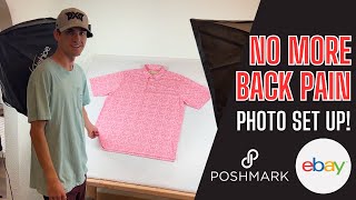 $100 Photo Booth Setup That Makes Us 30k A Month! No More Back Pain! Clothing eBay Reseller!