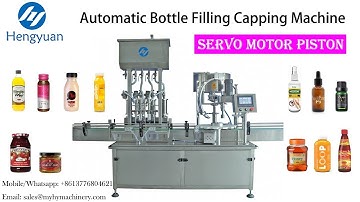 High-accuracy automatic liquid fillerwith capping machine made in China