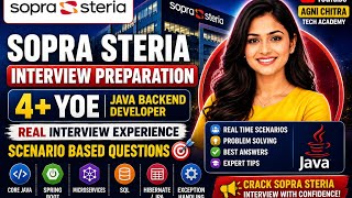 Sopra Steria Java Backend Developer Interview Questions | 4+ YOE | Scenario Based Questions