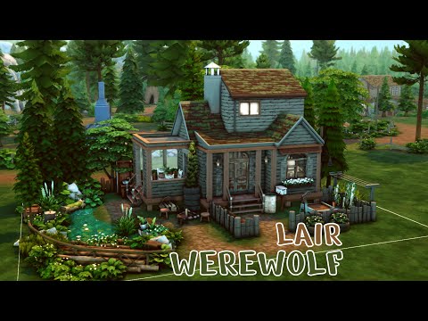 Логово оборотня Симс 4🌳Werewolf lair The Sims 4 | Строительство | NO CC