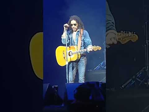 Lenny Kravitz Lucca Summer Festival 2024 videochiamata Denzel Washington + Let love rule