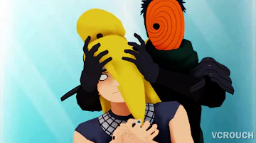 [MMD Naruto] Notice Me Senpai - Tobi/Deidara