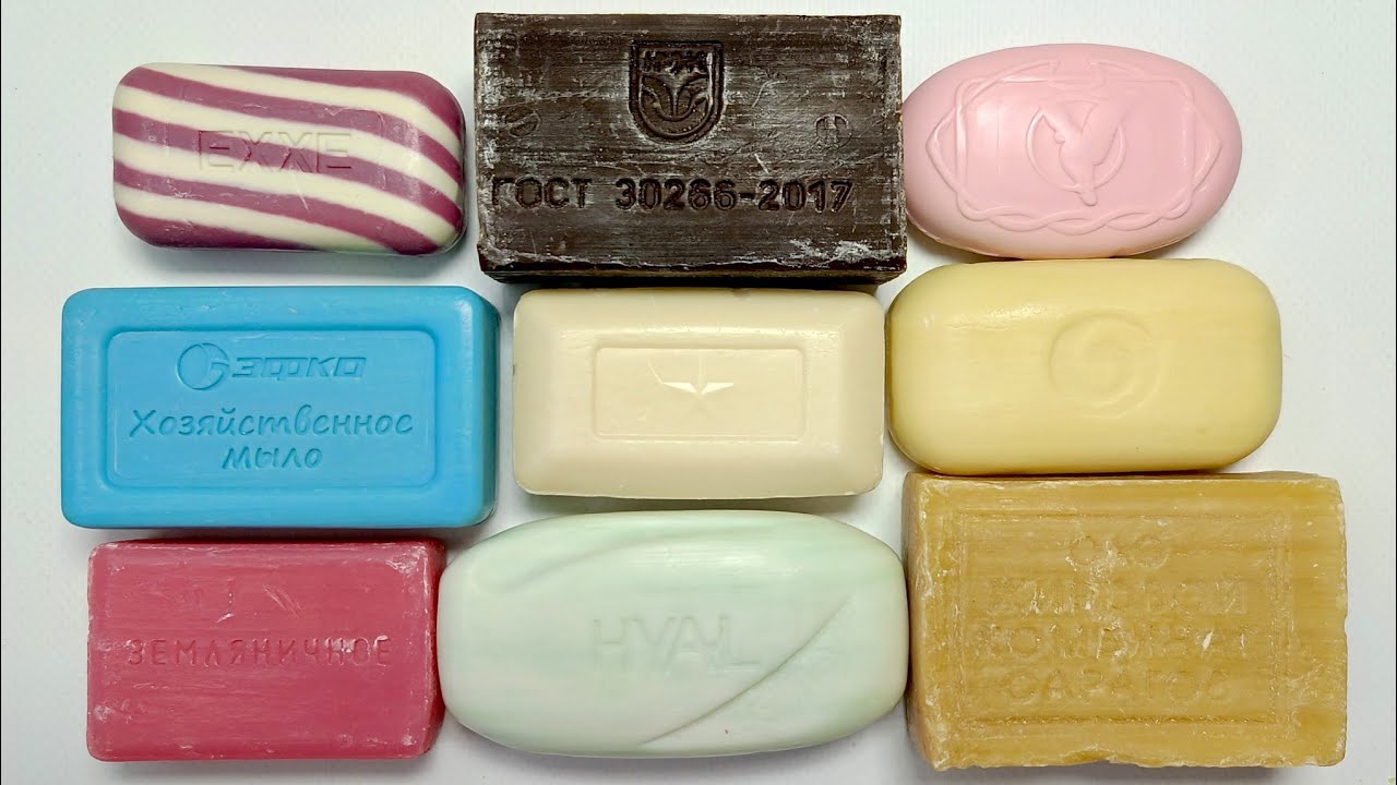 ASMR SOAP. Video collection. Soap cutting. No talking