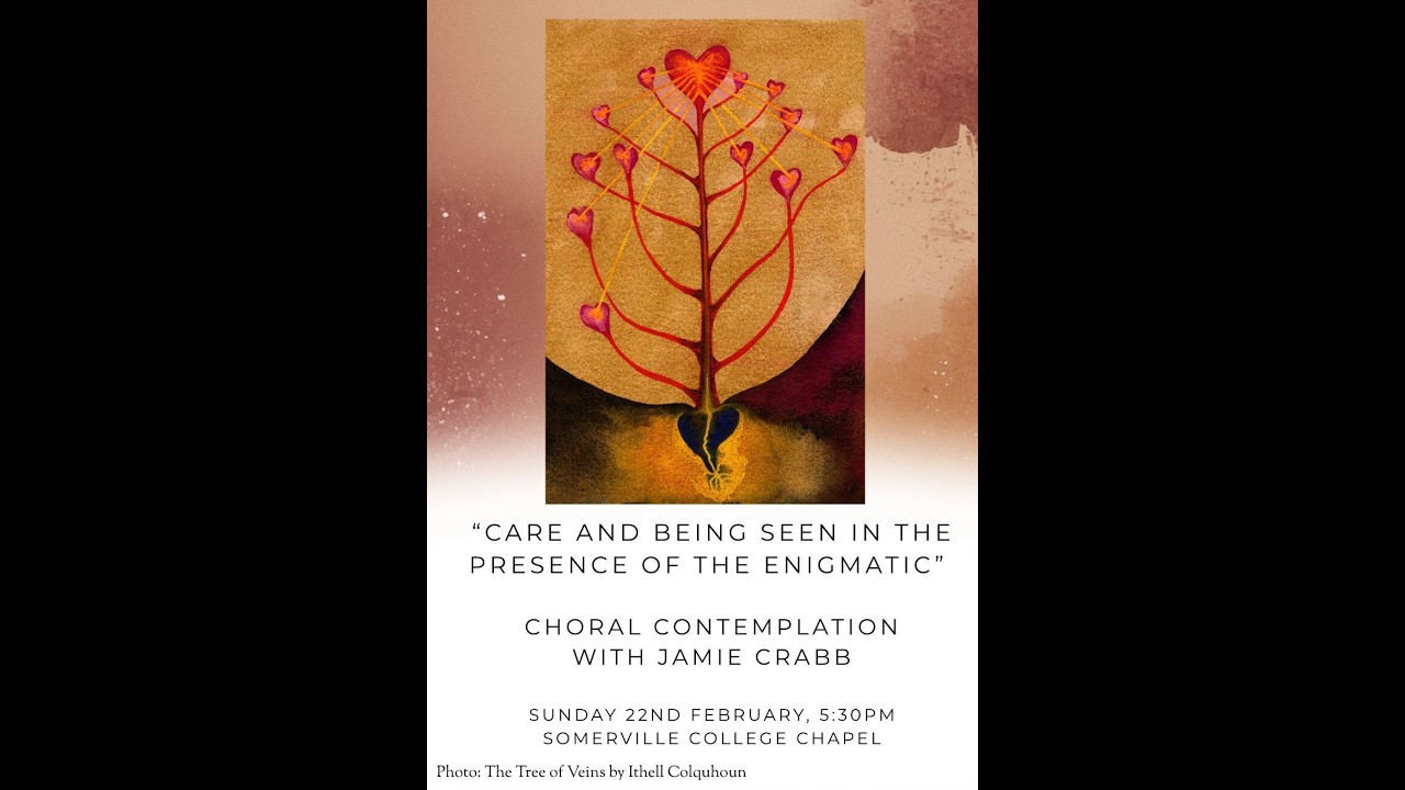 An image of Ethel Colquhoun's The Tree of Veins as a publicity image for the contemplation, reflecting the enigmatic. An abstract, tree-like network of branching lines resembling veins or roots spreads across the image. The forms appear to pulse and interconnect, evoking the flow of life, transmission, and unseen connections moving between bodies and environments.