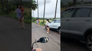 Anjana Beach Road, Highway, blog shot #anjana #beach #rod #highway #blog #video 😂😱🫣
