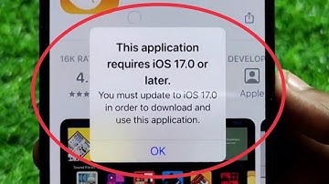 Fix This application requires iOS 17.0 or later In GarageBand on iPhone