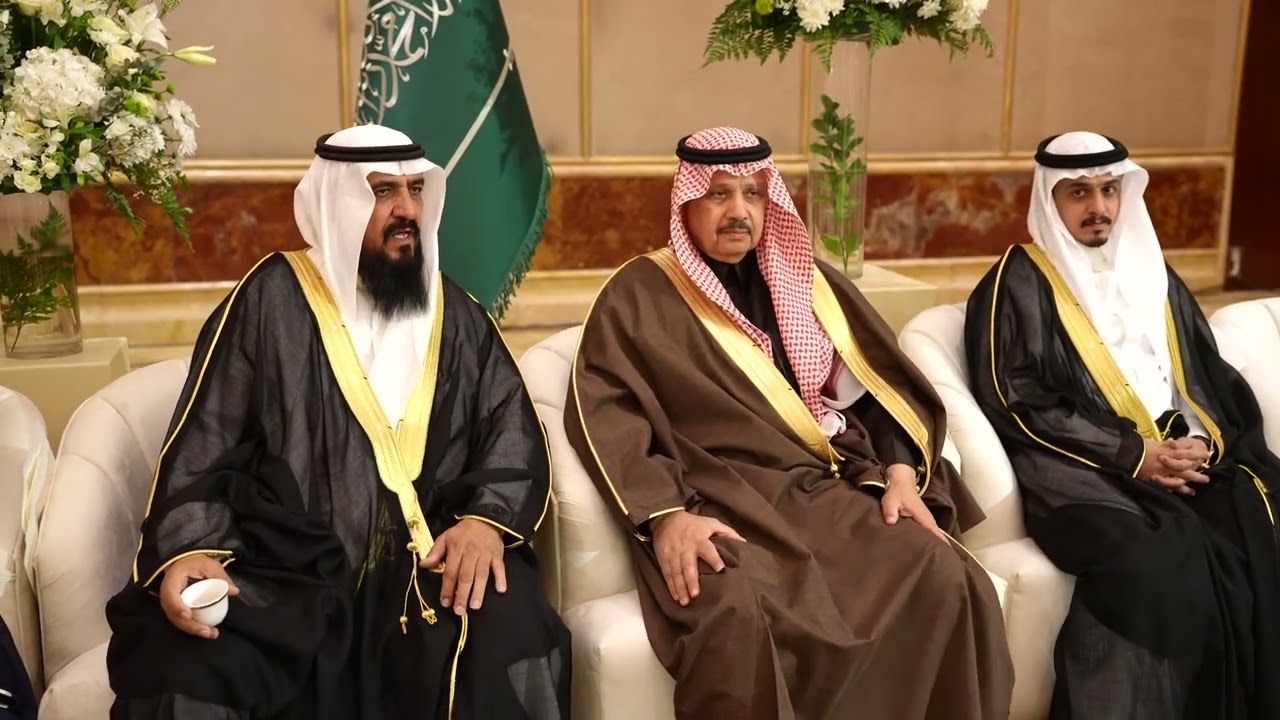 حفل الشيخ / سعود بن مطلق بمناسبه زفاف ابنه علي بن سعود النفيعي