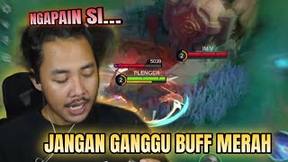 DON'T MESS WITH THE RED BUFF DWIWOII !! I WILL FIGHT BACK !! - Mobile Legends