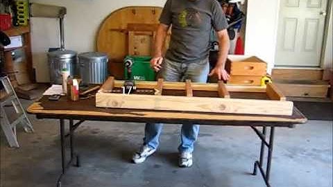 Backyard Beekeeping (Part 15) - Building a Two Hive Stand