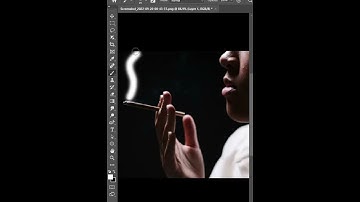 how to add smoke effect Short Photoshop Tutorial photoshop tutorial 2022 #shorts
