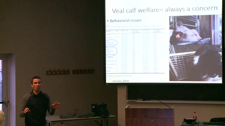 Welfare Concerns for Veal Calves | Dr. Bart Pardon