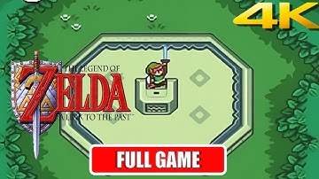 The Legend of Zelda: A Link to the Past - 4K Full Game no commentary (SNES)
