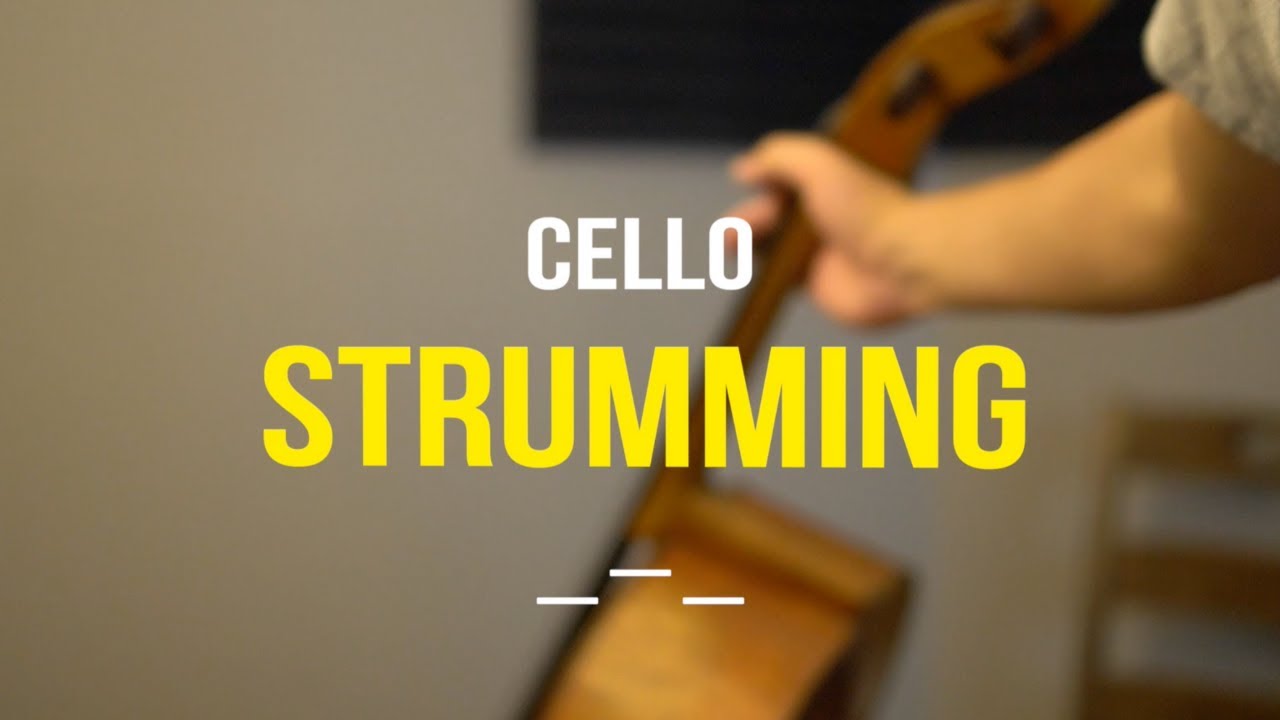 How to play cello like a guitar YouTube