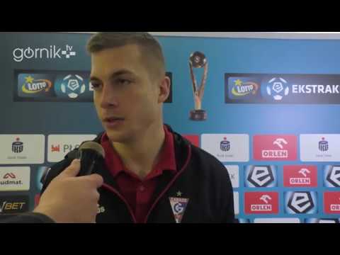 Adam Wolniewicz o meczu z Wisłą Płock