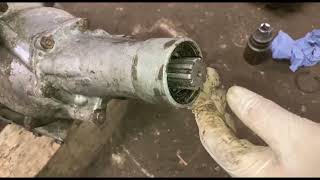 Rootes Overdrive Gearbox Changing Front and Rear Seals Sunbeam Hillman Humber ETC
