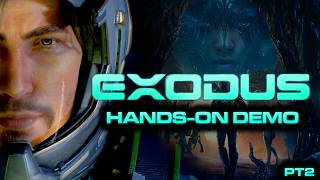 EXODUS Hands-On Demo | Timmeh Plays Part 2 | Sci-Fi RPG from the Mass Effect Devs