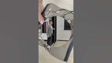 Return roll-up invisible door, mesh zipper welding process, windproof and anti-pressure #doors