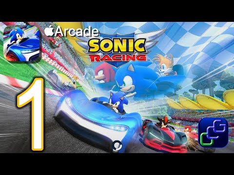 SONIC Racing Apple Arcade Gameplay Part 1 - Seaside Hill, Range Roofs, Planet Wisp